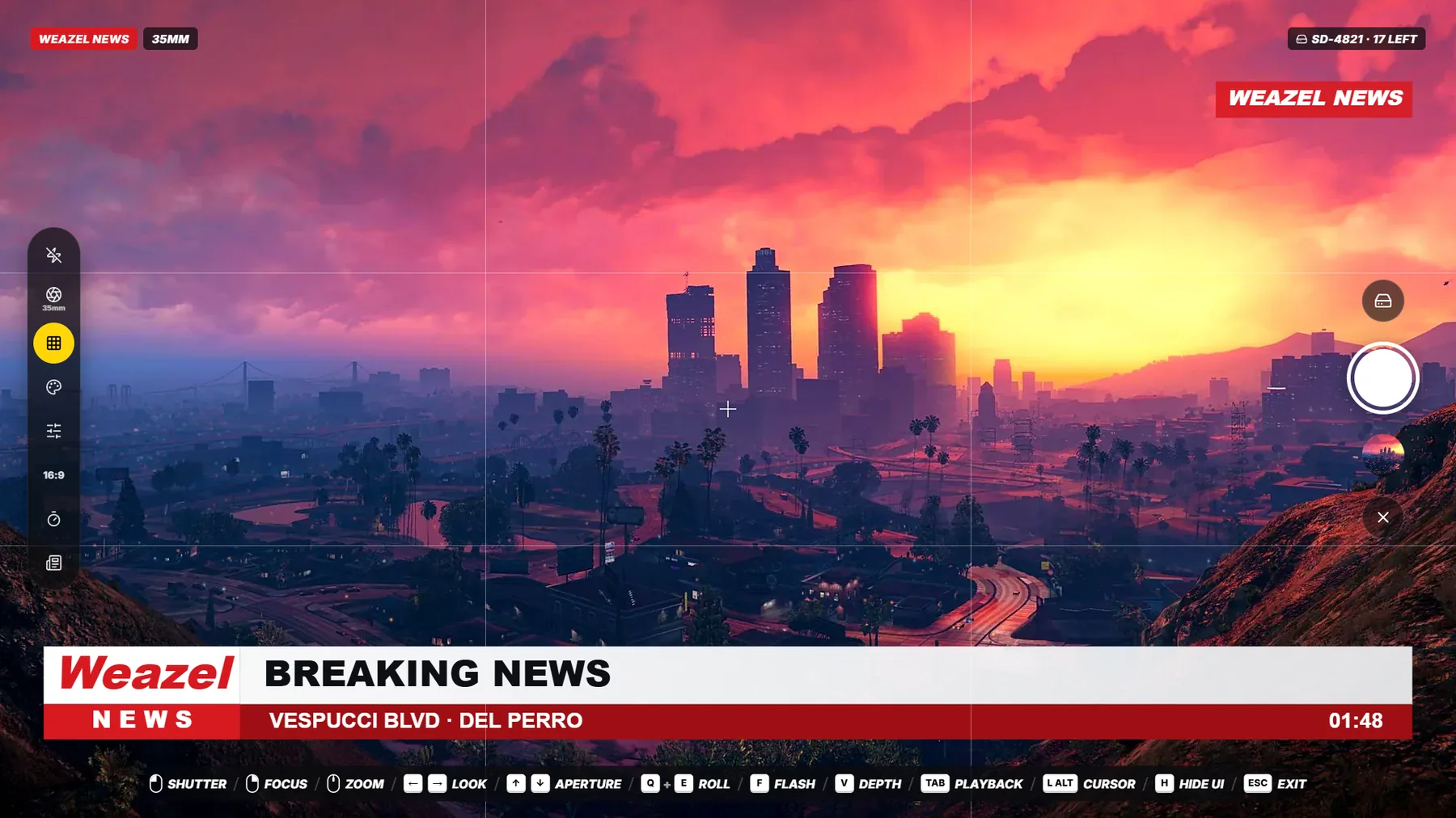 The news, on the shot